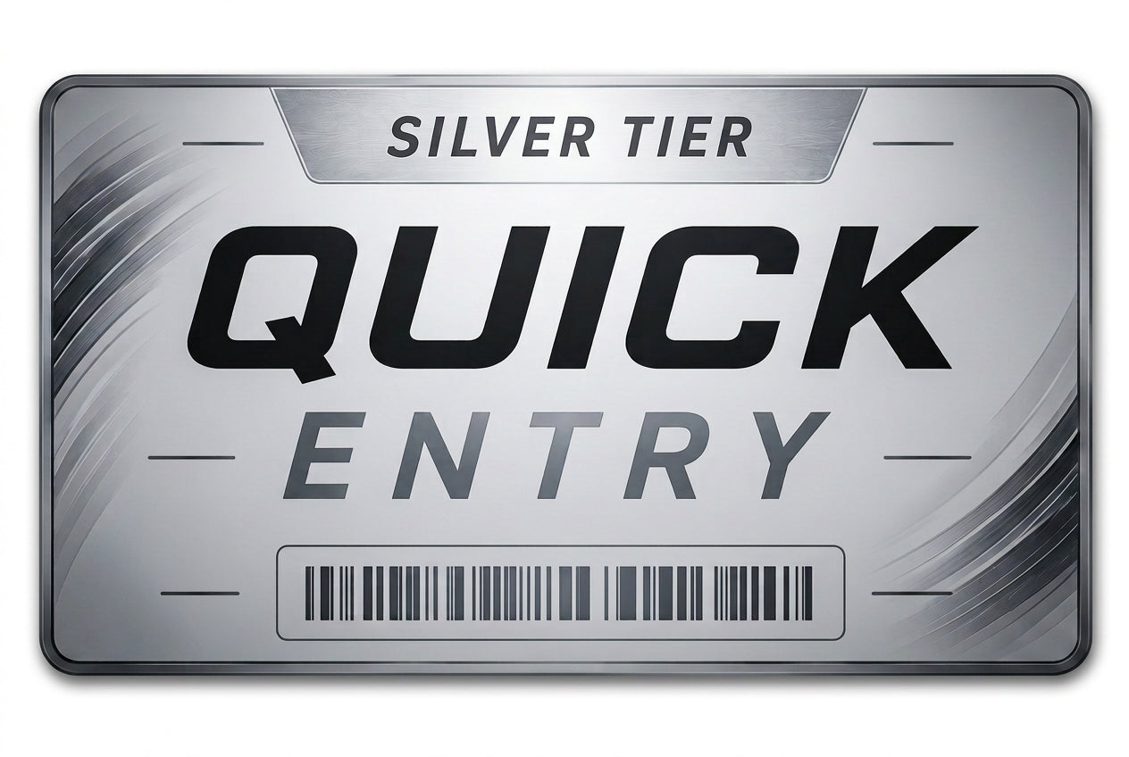 Silver Tier Quick Entry card